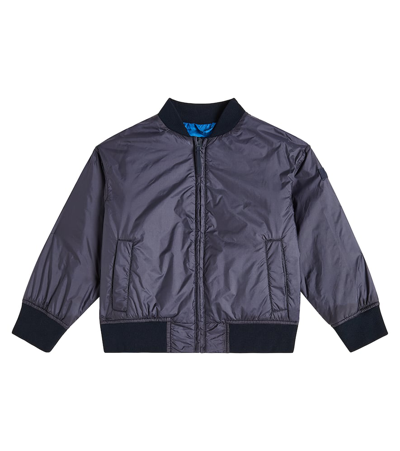 Shop Il Gufo Bomber Jacket In Blue