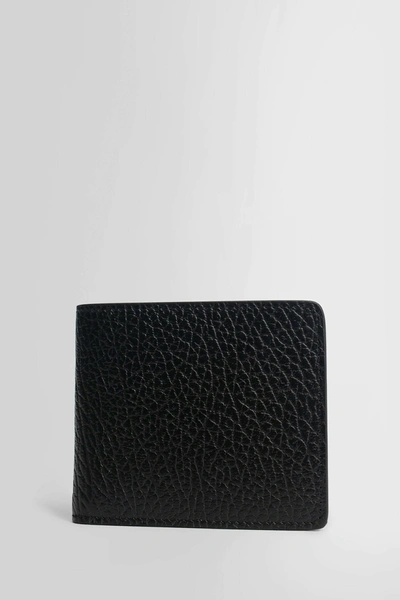 Maison Margiela Man Black Wallets & Cardholders In Black