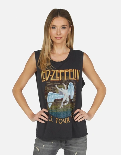 Shop Lauren Moshi X Led Zeppelin Kel Led Zeppelin In Onyx