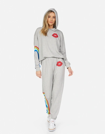 Shop Lauren Moshi Harmony Elements Daisy In Heather Grey