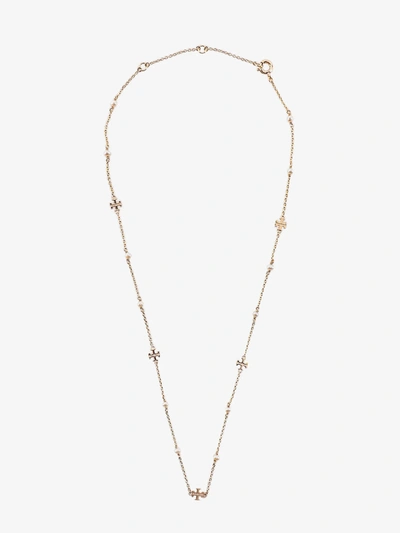 Shop Tory Burch Necklace In Gold