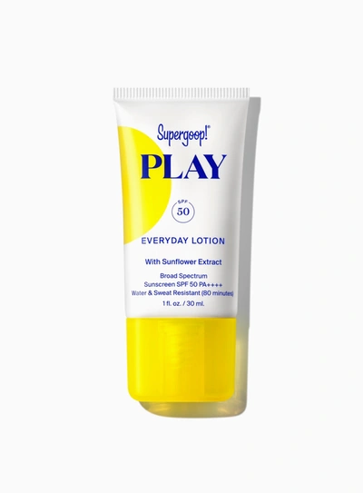 Shop Supergoop Play Everyday Lotion Spf 50 Sunscreen 1 Fl. Oz. !
