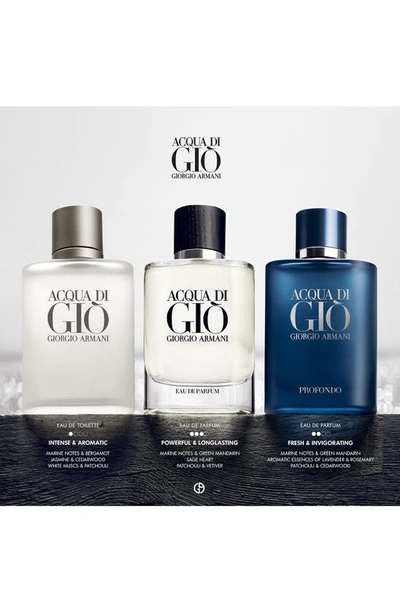 Armani Collezioni Armani Beauty Acqua Di Giò Refillable Eau De Parfum In Bottle