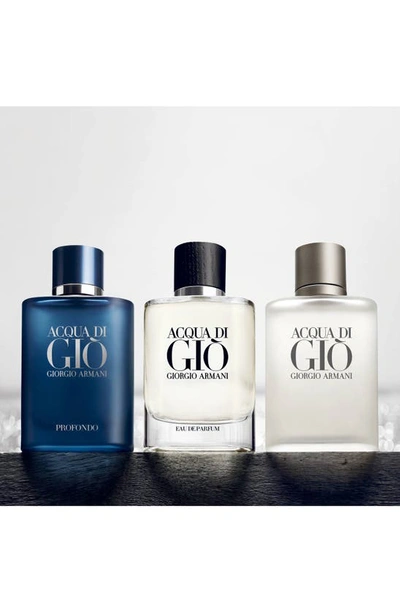 Armani Collezioni Armani Beauty Acqua Di Giò Refillable Eau De Parfum In Bottle