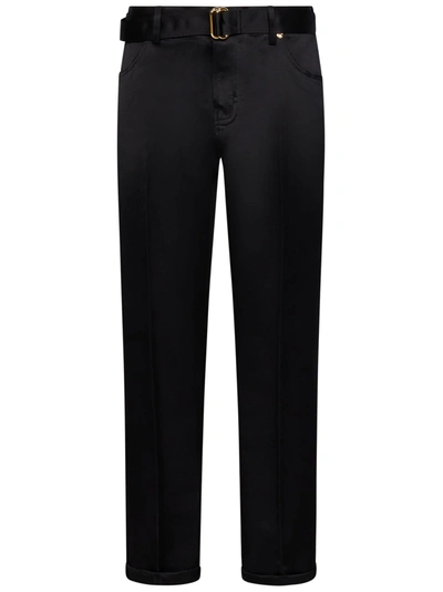 Shop Tom Ford Trousers In Nero