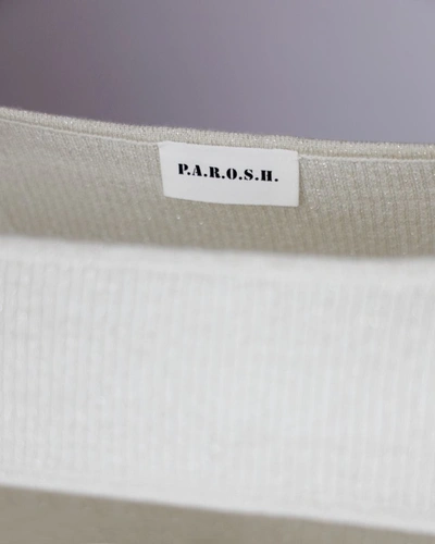 Shop P.a.r.o.s.h . Sweater In Panna