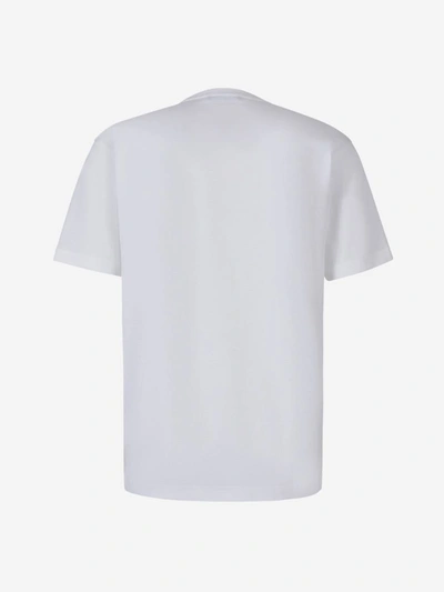 Shop Acne Studios Logo Patch T-shirt In White