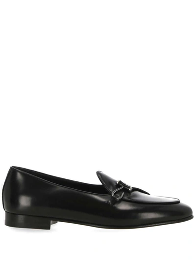 Shop Edhen Milano Edhen Flat Shoes In Black