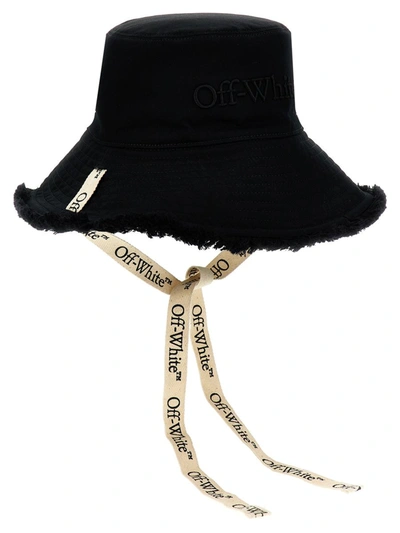 Shop Off-white 'over' Bucket Hat In Black