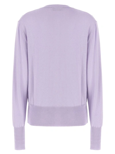 Shop Vivienne Westwood 'bea' Cardigan In Purple