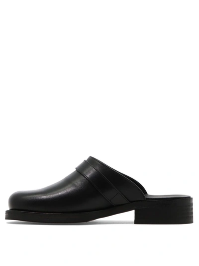 Shop Our Legacy Camion Leather Mules In Black