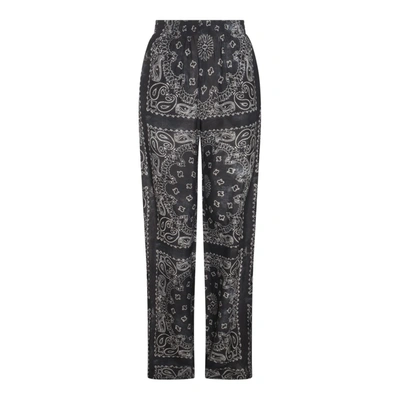 Shop Golden Goose Trousers In Antrachite