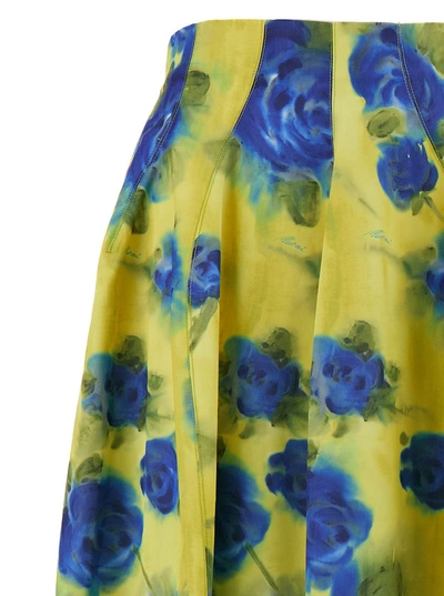 Shop Marni Skirts In Yellow