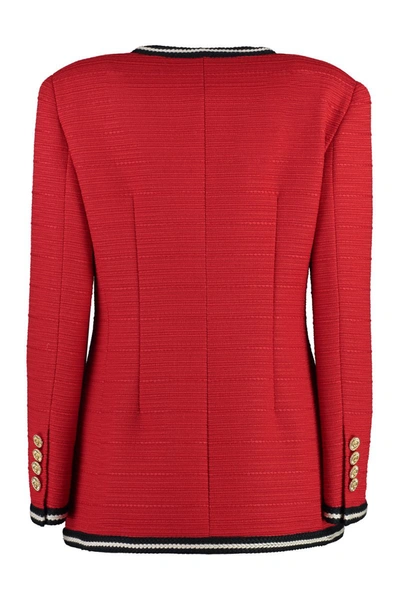 Shop Gucci Jackets And Vests In Red