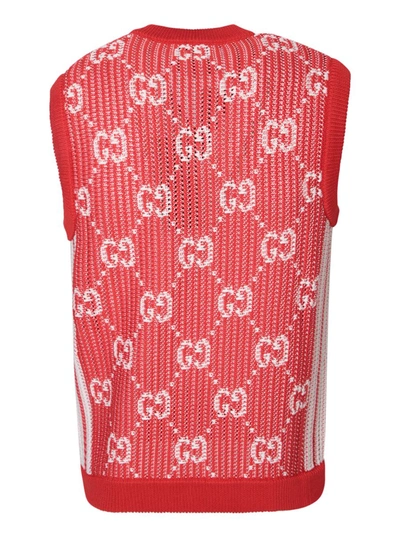 Shop Gucci Gilets In Red