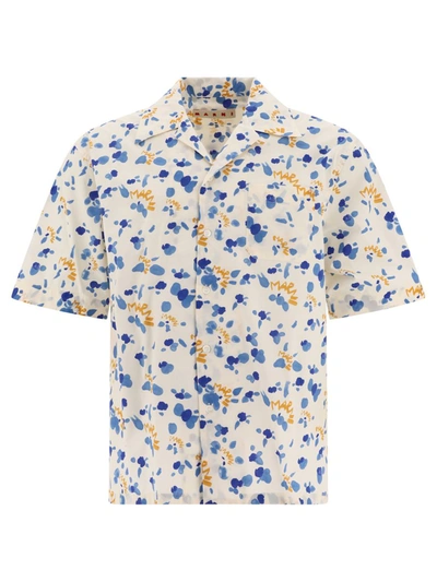Shop Marni ' Dripping' Shirt In Multicolor