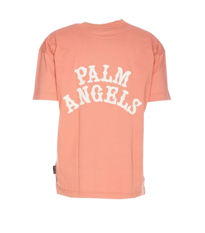Shop Palm Angels T-shirt In Pink