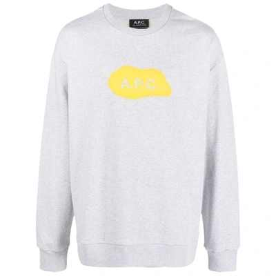 Shop Apc A.p.c. Sweatshirts In Gray