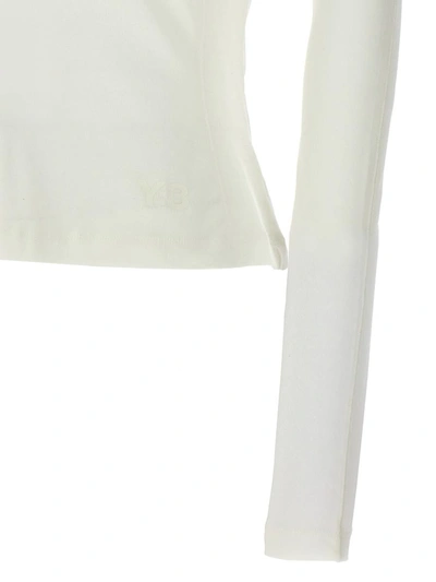 Shop Y-3 Adidas Basic T-shirt In White