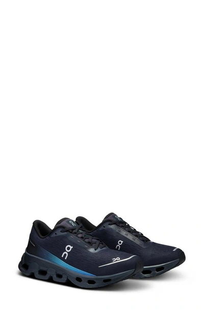 Shop On Cloudspark Running Shoe In Black/ Blueberry