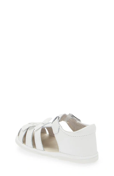 Shop L'amour Kids' Everly Bow Sandal In White
