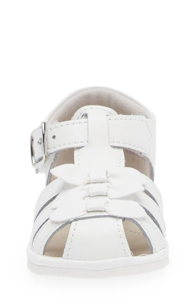 Shop L'amour Kids' Everly Bow Sandal In White