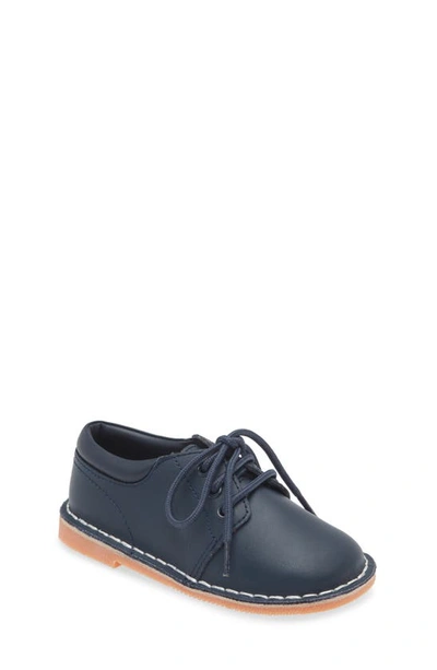 Shop L'amour Tyler Lace-up Shoe In Navy