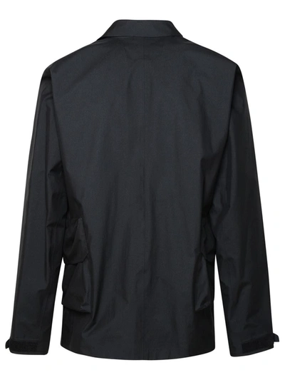 C.p. Company 'goretex' Black Nylon Blazer Men In Black