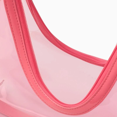 Shop By Far Amber Lipstick Shoulder Bag In Pink