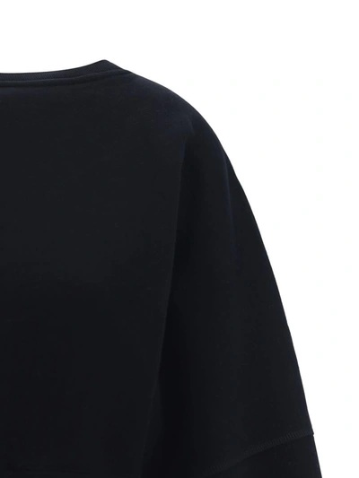 Shop Saint Laurent Sweatshirts In Noir