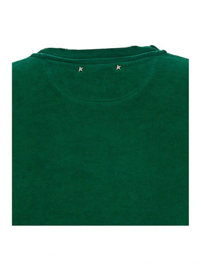 Shop Golden Goose Sweatshirt In Green