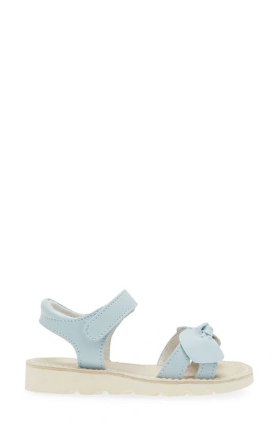 Shop L'amour Kids' Leigh Bow Sandal In Light Blue