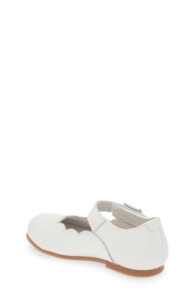 L'amour Kids' Sonia Mary Jane Flat In White