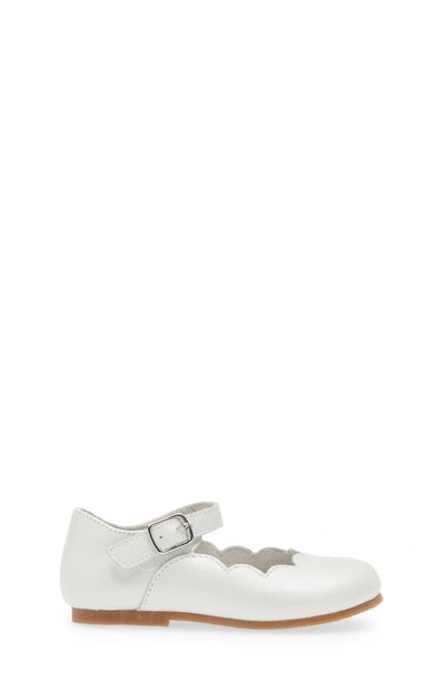 Shop L'amour Kids' Sonia Mary Jane Flat In White