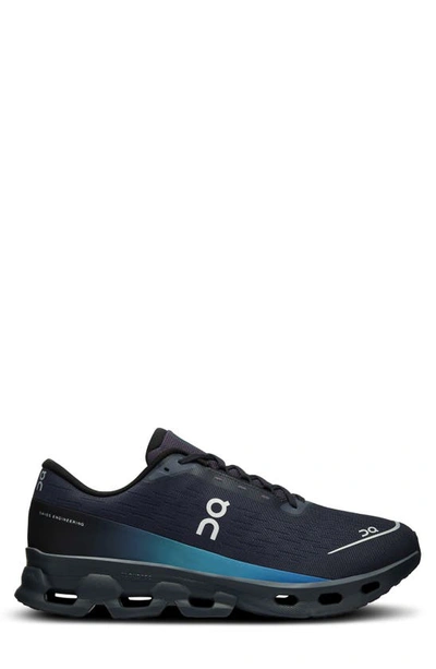 Shop On Cloudspark Running Shoe In Black/ Blueberry