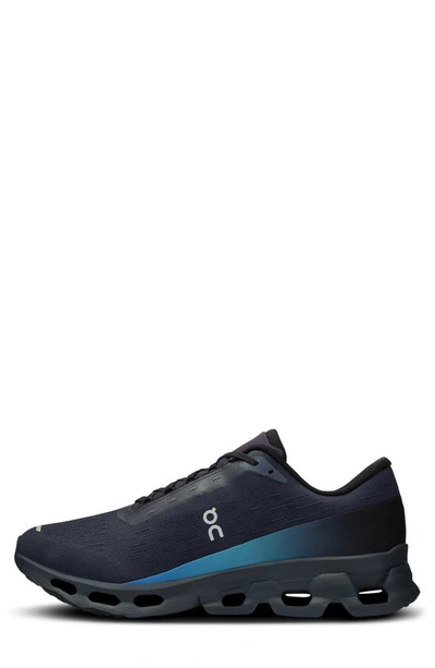 Shop On Cloudspark Running Shoe In Black/ Blueberry