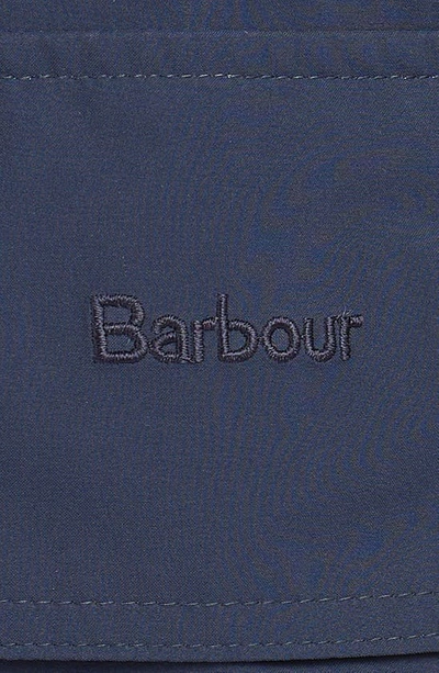 Shop Barbour Clyde Waterproof Rain Jacket In Navy/classic