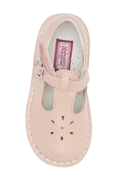 Shop L'amour Joy Classic T-strap Shoe In Pink