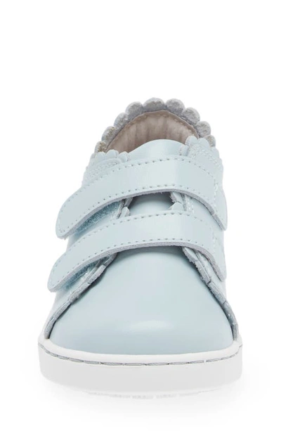 Shop L'amour Caroline Scallop Sneaker In Light Blue