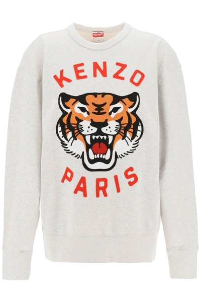 Shop Kenzo 'lucky Tiger' Oversized Sweatshirt