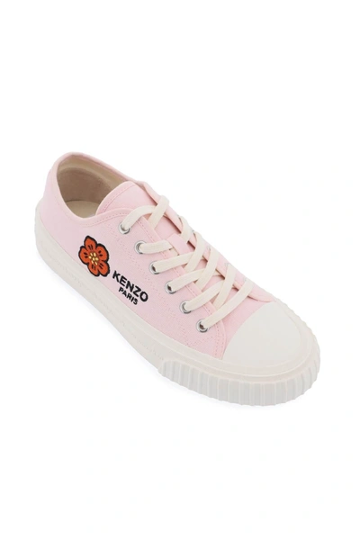 Shop Kenzo Canvas School Sneakers