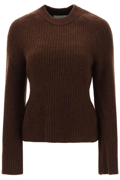 Shop Loulou Studio 'kota' Cashmere Sweater With Bell Sleeves