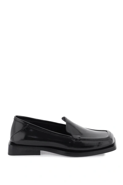 Shop Attico The  Brushed Leather 'micol' Loafers