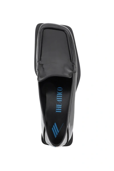 Attico Micol Asymmetric-toe Leather Loafers