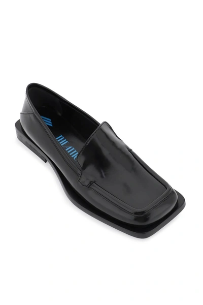 Attico Micol Asymmetric-toe Leather Loafers