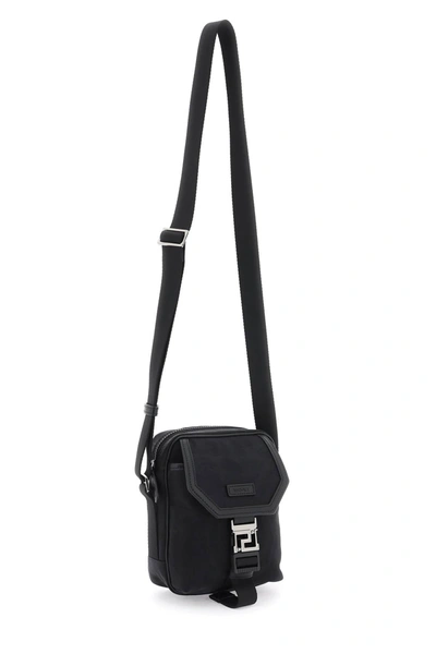 Shop Versace Neo Nylon Crossbody Bag
