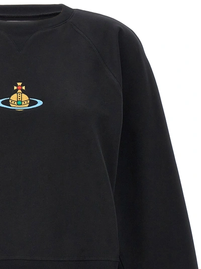 Shop Vivienne Westwood Athletic Sweatshirt Black