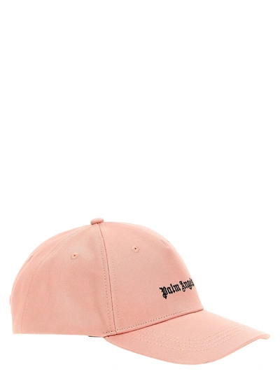 Shop Palm Angels Classic Logo Hats Pink