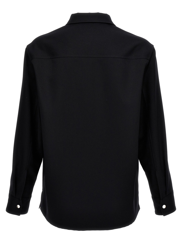 Fine Tech Gabardine Zipped Shirt