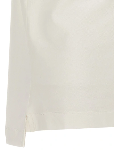 Shop C.p. Company Logo Embroidery  Shirt Polo White